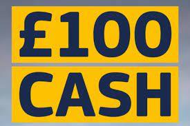 £100 Bonus Draw ENTER NOW