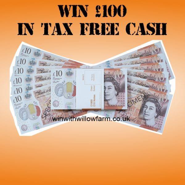 £100 CASH IN YOUR HAND OR BANK ACCOUNT - DRAWN FRIDAY 8th MARCH