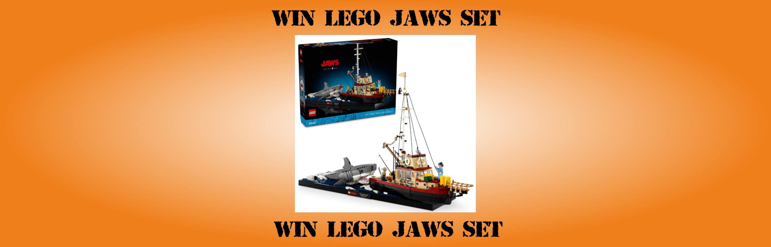 LEGO JAWS SET (21350) BRAND NEW SET - DRAWN FRIDAY 20TH SEPTEMBER