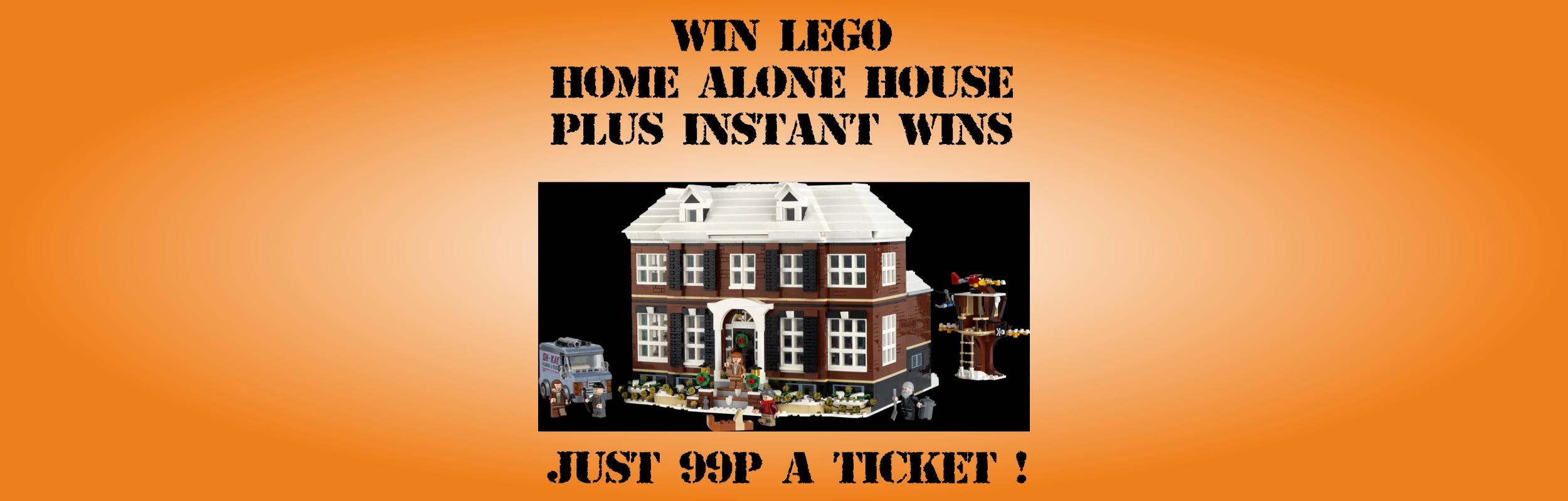 LEGO HOME ALONE SET (21330) - DRAWN WEDNESDAY 18TH DECEMBER